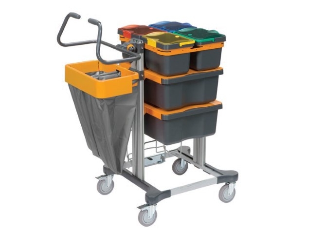 TASK Midi Closed Floor Trolley